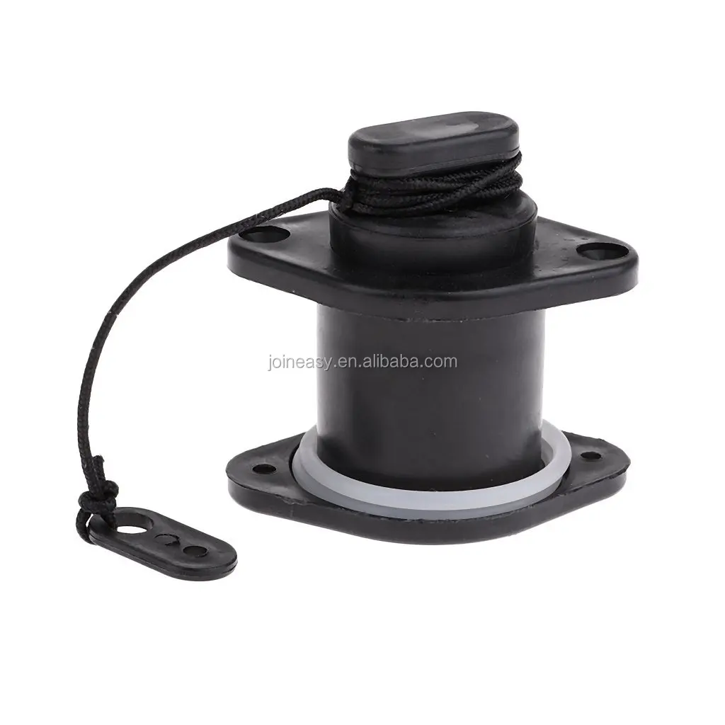 Boat Scupper Valve Outlet PVC Water Drain Plug for Inflatable Dinghy Kayak Etc Boat Accessories Marine