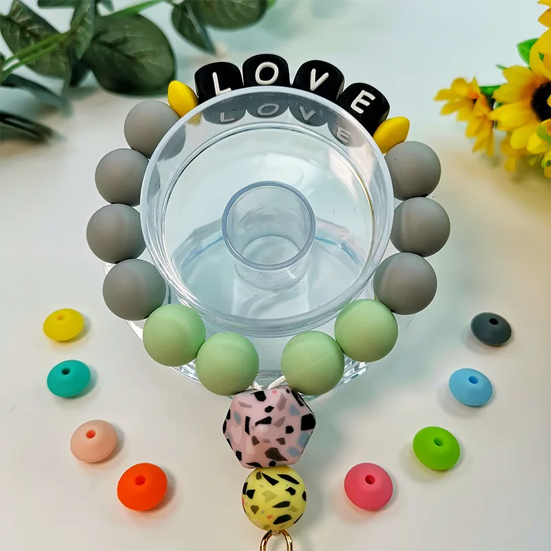 148 Colors BPA Free Silicone Teething Loose Bead Food Grade Round Chew 6mm 9mm 12mm 15mm 19mm Soft Silicone Beads Wholesale