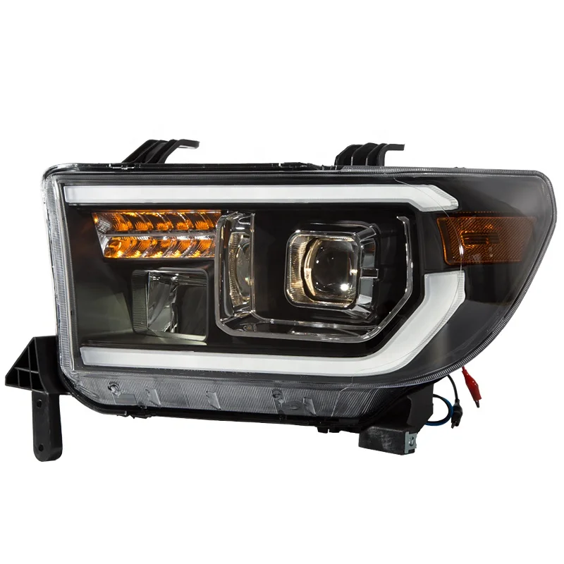 Super Q  for Toyota  sequoia 2008-2021 car modified projector lens  head lamp
