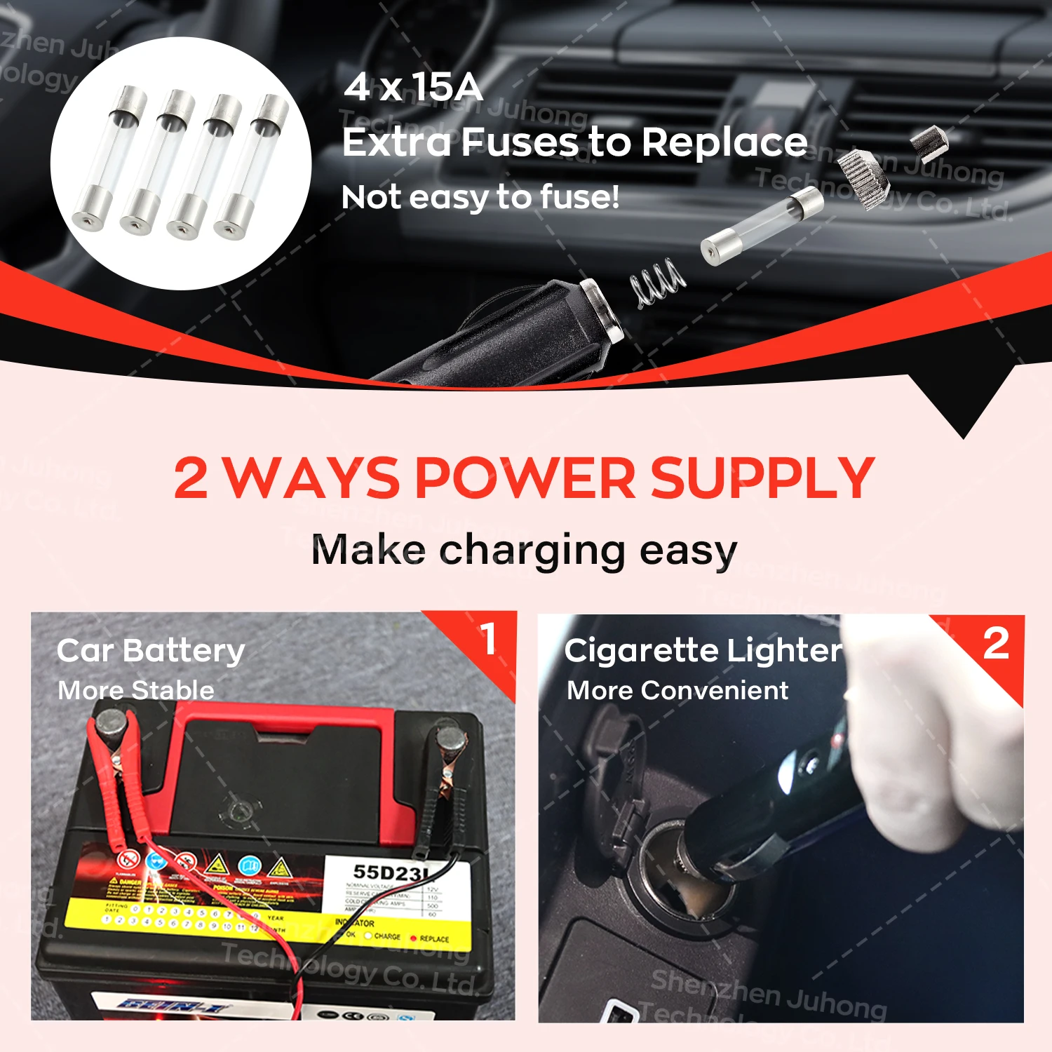 Electric Car Jack 5 Ton 12v Kit Hydraulic Car Jack Emergency Repair Tools Car Accessories