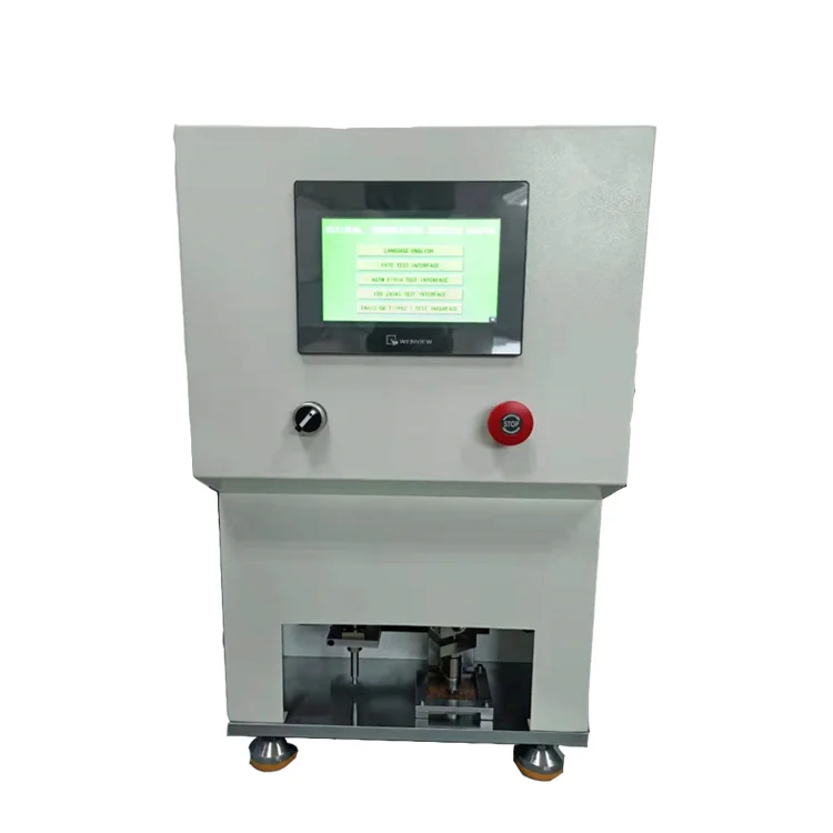 Automatic residual indentation tester constant load on an elastic or flake floor coating