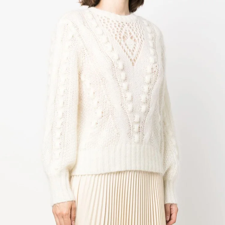 OEM Customized Winter Wool Cashmere Turtle Neck Jumper Pullover Solid Cable Knit Top Sweater For Men