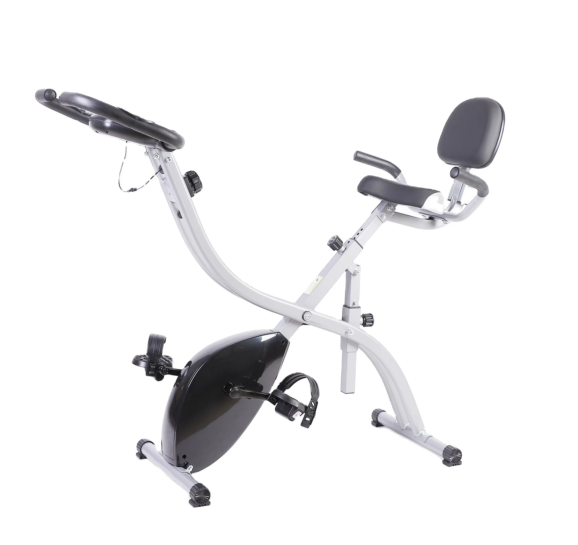 2021 XJJ-6.5 Folding Magnetic Exercise Bike Foldable Exercise Bike Resistance Training