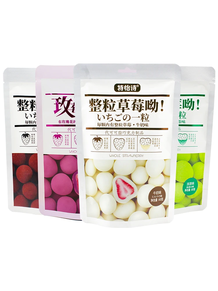 tonys popular chocolate strawberry flaovr Fruit freeze dry strawberry matcha flavor exotic snacks