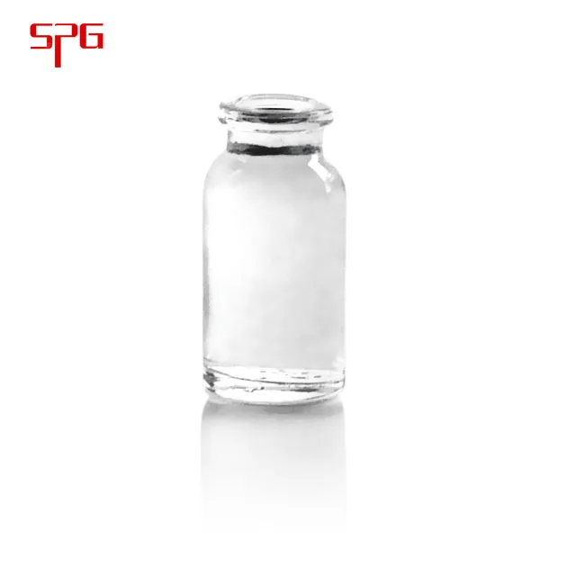 Ring Finish GB19.7mm 20mm  Antibiotics Clear Moulded Injection Glass Vials And Bottles USP Type I, II, III