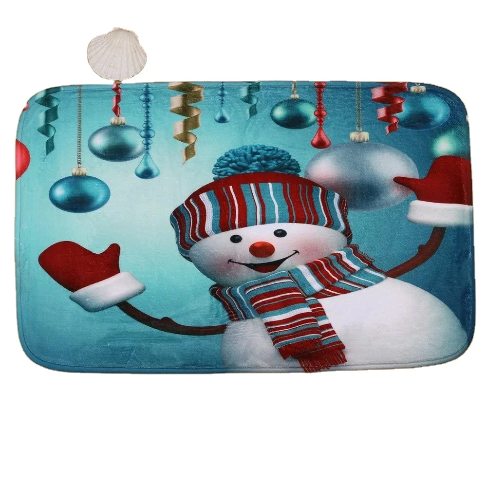 
3Pcs/Set Christmas Toilet Seat Covers Set Snowman Reindeer Letter Bathroom Non-Slip Print Toilet Seat Cover Sticker Decoration 