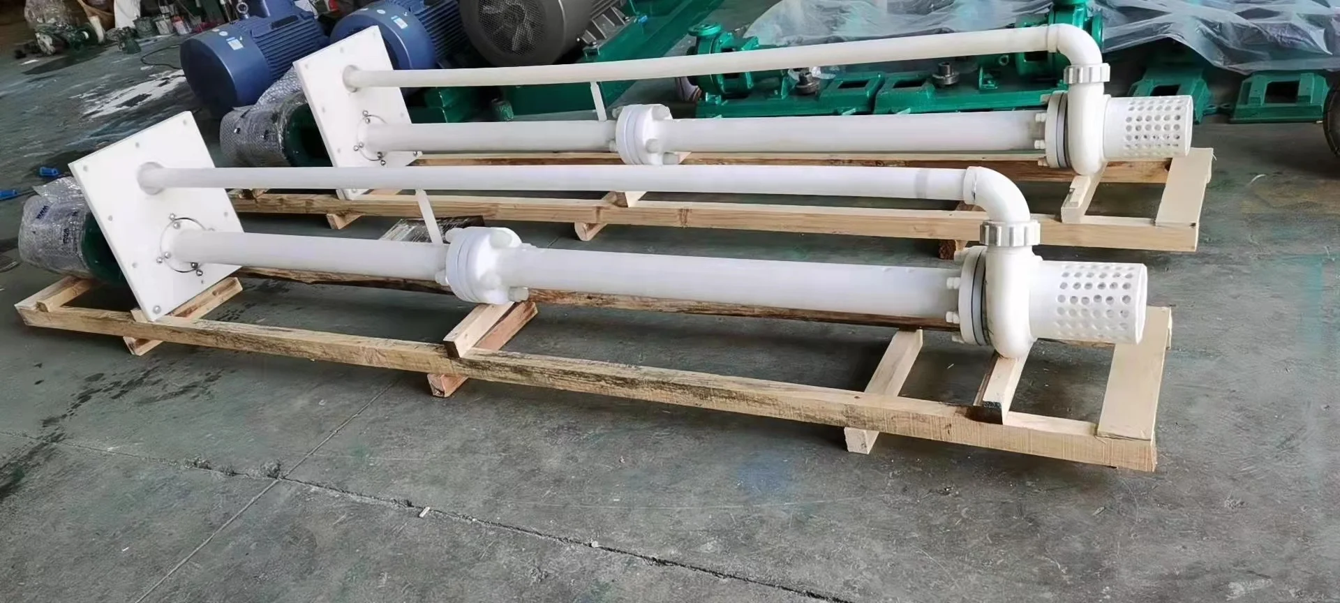 API610 standard  VS series High temperature molten salt or sulfur submerged Corrosion resistant Acid alkali Alloy Vertical pump