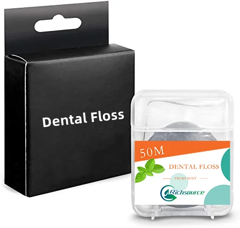 Hot Sale Nylon Coconut Zero Waste Flosser Paper Box Bamboo Dental Floss Organic PLA Dental Floss