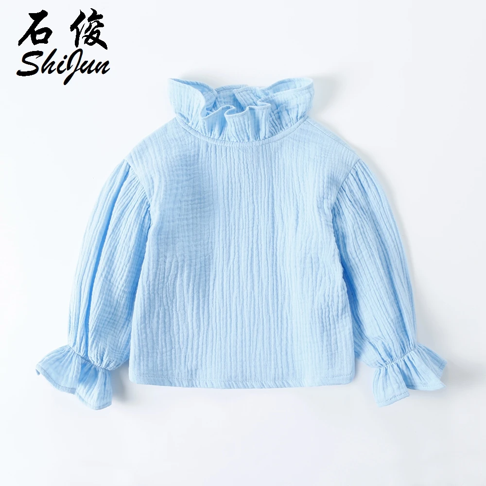 
Shijun Kids Clothing 2020 Fashion Girls Blouse Baby Infant Clothes 