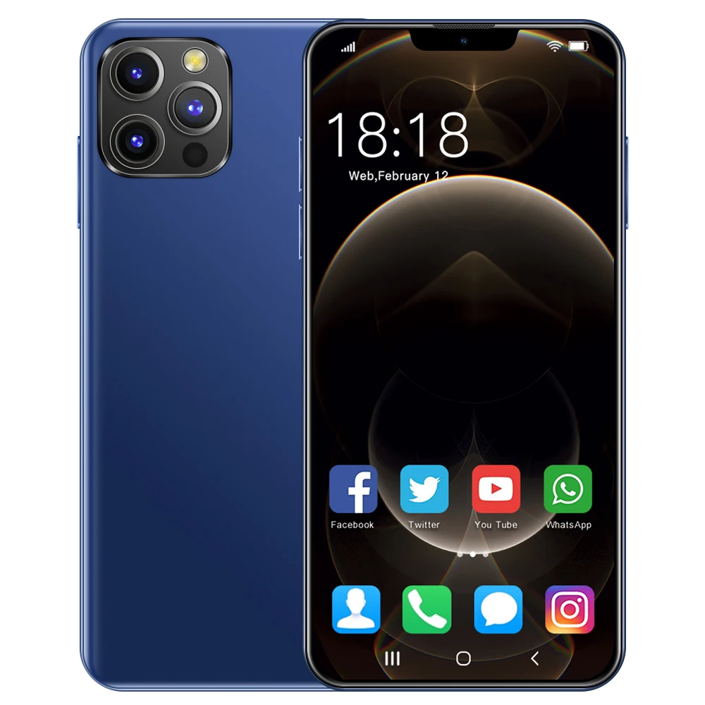 Горячая Новинка 12 Гб + 512 Смартфон глобальная версия unlockingphone смартфон с отпечаток лица