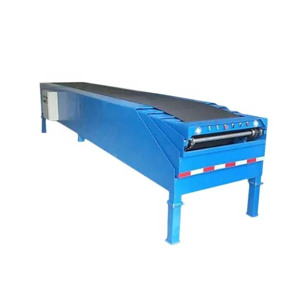 Telescopic belt conveyor truck unloading equipment/extendable conveyor line