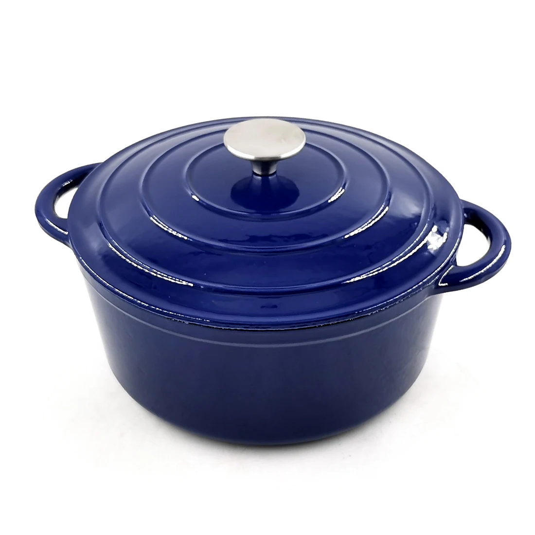 Manufacturers Wholesale Multi-function Stew Pot Enameled Cast Iron Deep Casserole Enamel Cast Iron Seafood Cooking Pot With Lid
