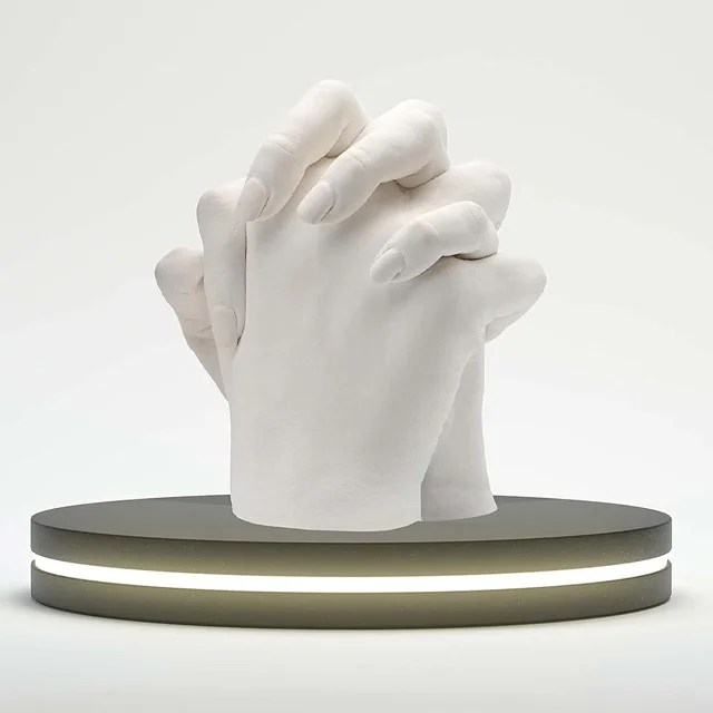 Wholesale DIY hand casting kit alginate impression powder hand casting kit 3d gift hand moulding kit