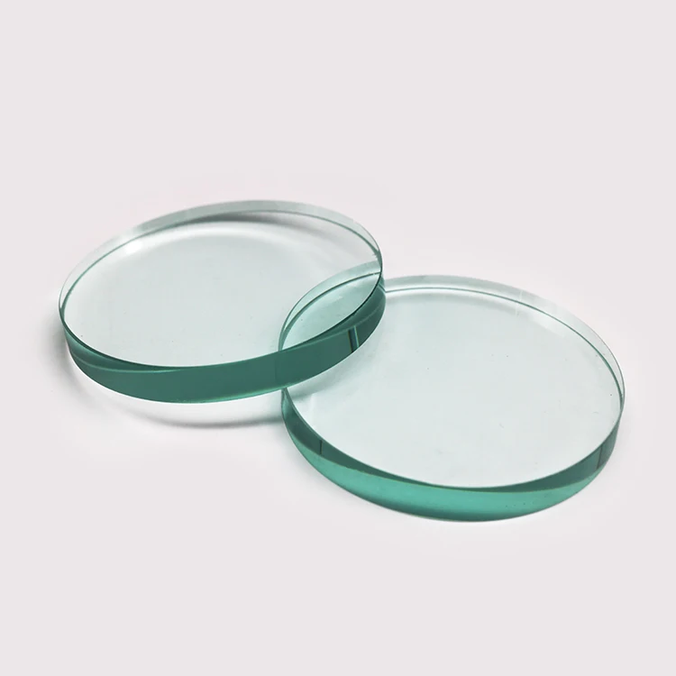 High Temperature Resistant Round Sight Glass Borosilicate Boiler Glass Plate