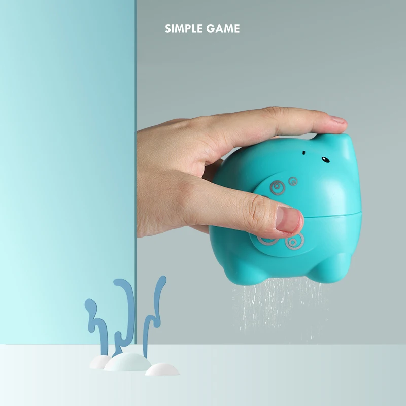 Оптовая продажа игрушки в форме капли воды Игрушки для ванны разбрызгиватель Рождественская