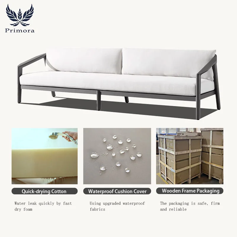 custom outdoor steel furniture amazonia 3 piece eucalyptus patio seating set aluminum garden furniture wicker