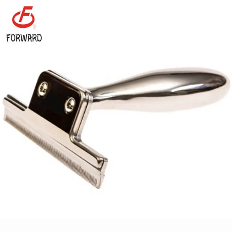 
High Quality Stainless Steel Pet Dog Cat Deshedding Comb For Wholesale 
