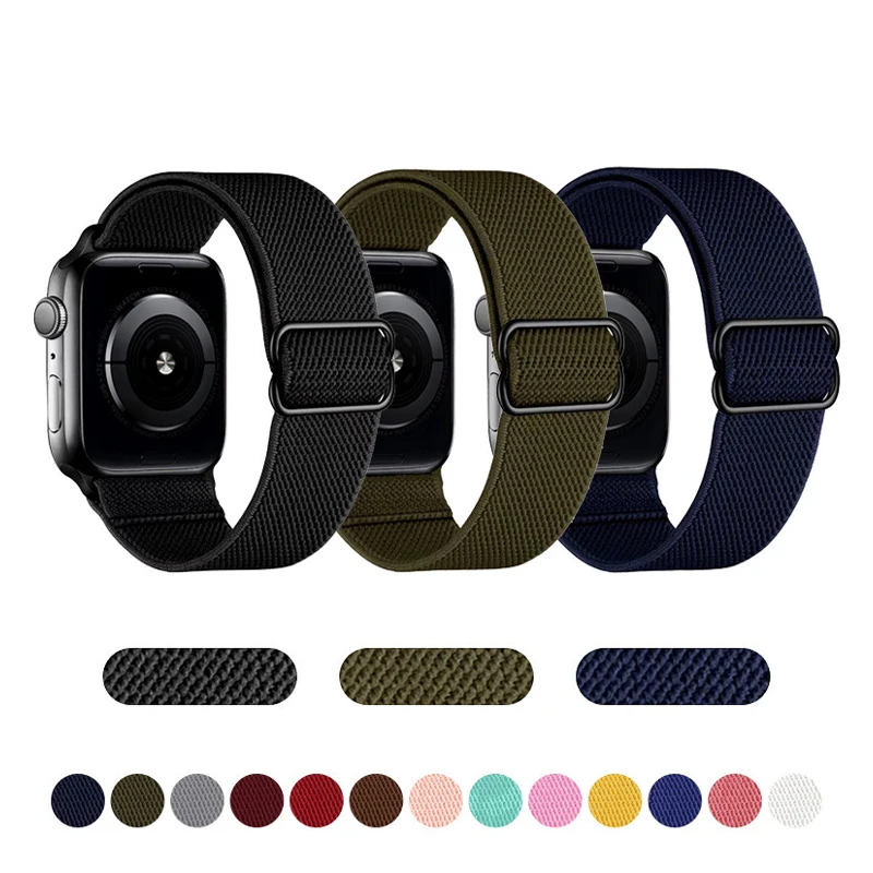 Ремешок BOORUI для смарт-часов t500, нейлоновый модный браслет для apple watch 6, 42 44 40 38 мм