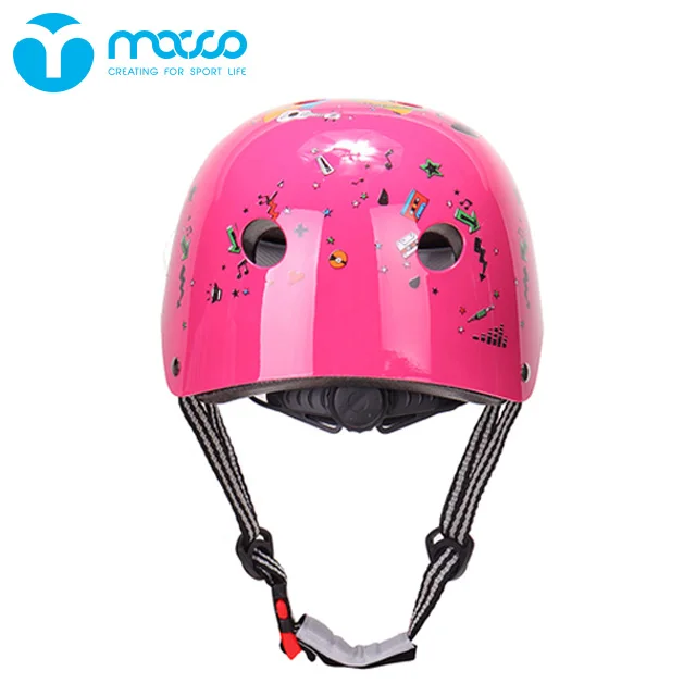 MACCO, детские шлемы, скейты, защита головы, шлемы для скутера K9, розовые