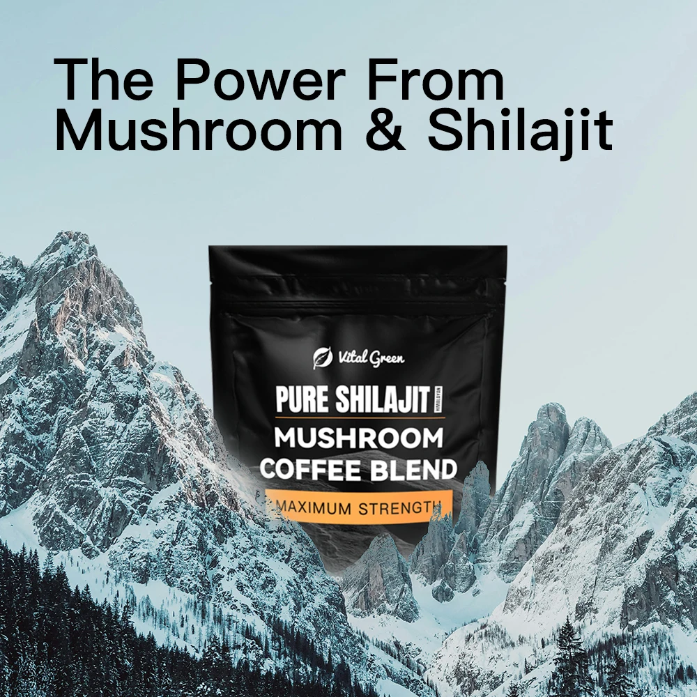Free Sample Shilajit Coffee Extract With Probiotics Wholesale China Trusted Sellers 100% Pure Shilajit Coffee Powder