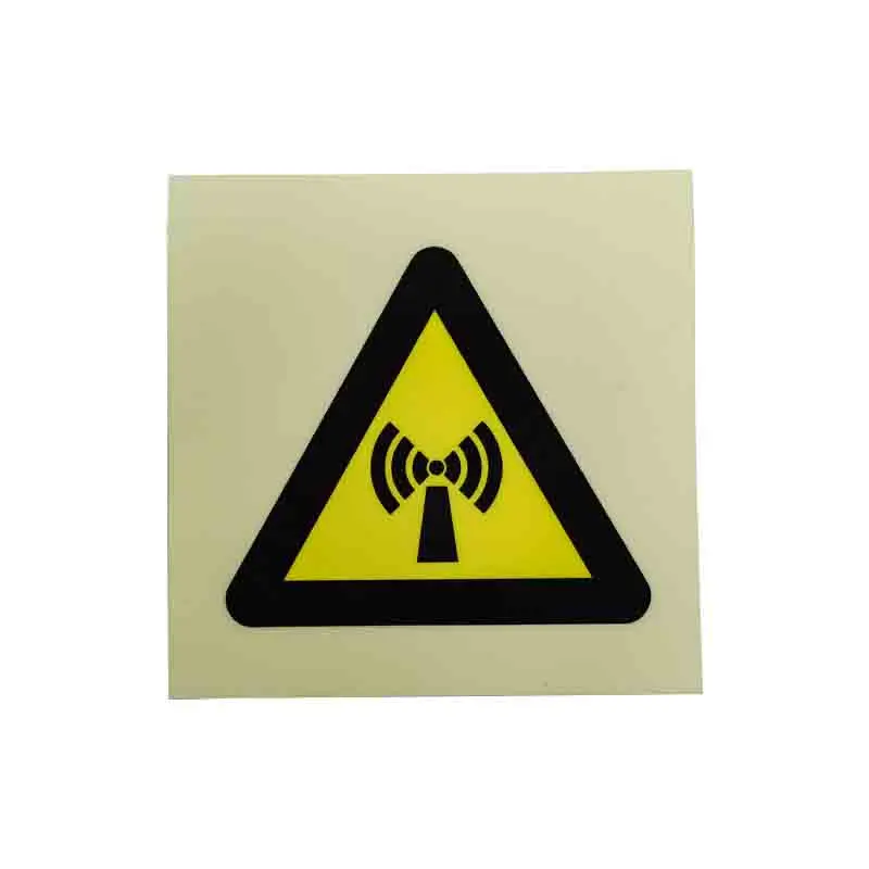Glow In The Dark IMO Symbols Photoluminescent Vinyl Signage Luminous Exit Sticker