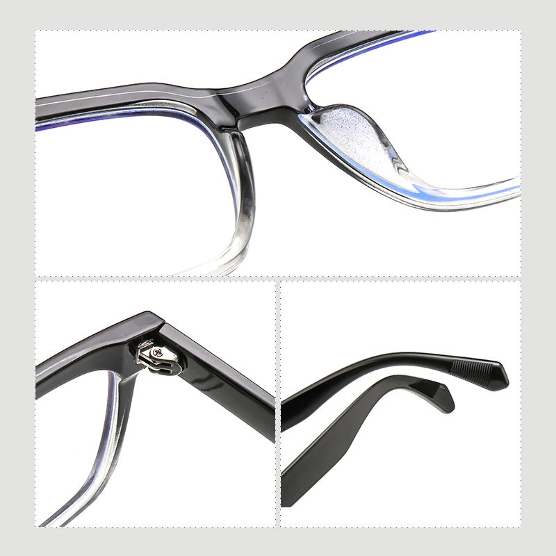 Good Quality Big Eye Frame Glasses Strong Durable Hinge Acetate Eyewear Eyeglasses Frames