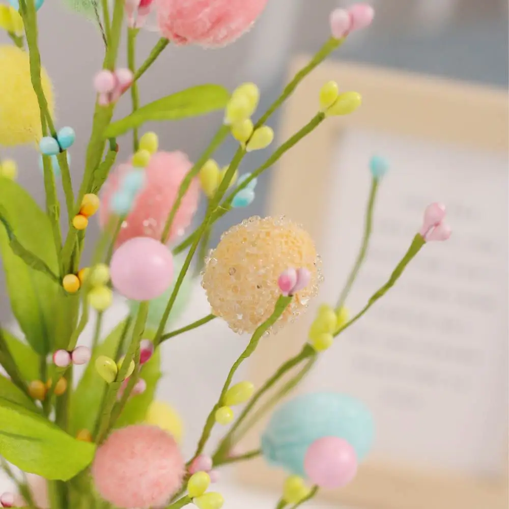 Wholesale Easter Decoration Colorful Easter Eggs Table Decoration Premium Easter Home Decorative Trees