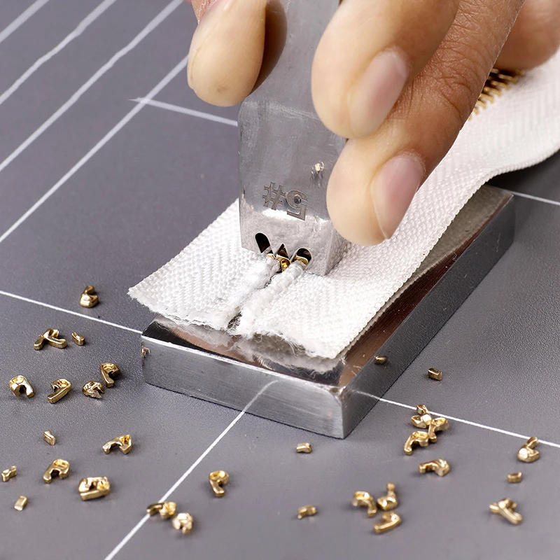 Hand Made Diy Leather Tools Zipper No.3 No.5 Zipper Tooth Remover Zipper Cut Ruifen Material Without Teeth Sticking