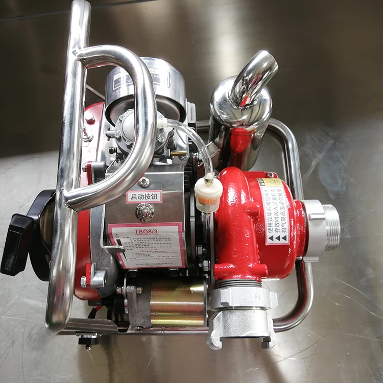 
 Тушения лесных пожаров бензина портативный пожарного водяного насоса  