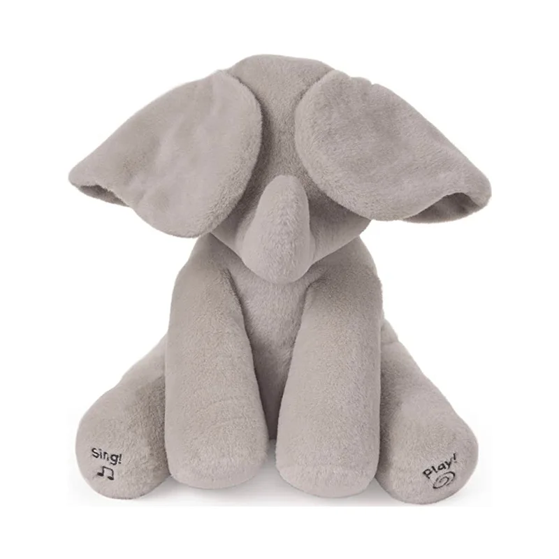 Custom Made Cute Stuffed Animals Elephant Plush Toys Factory China Toy Manufacturer