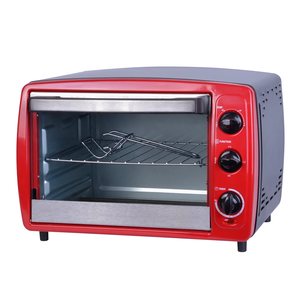
18L Grill Convection Timer Switch Pizza Baking Electrical Toaster Oven 