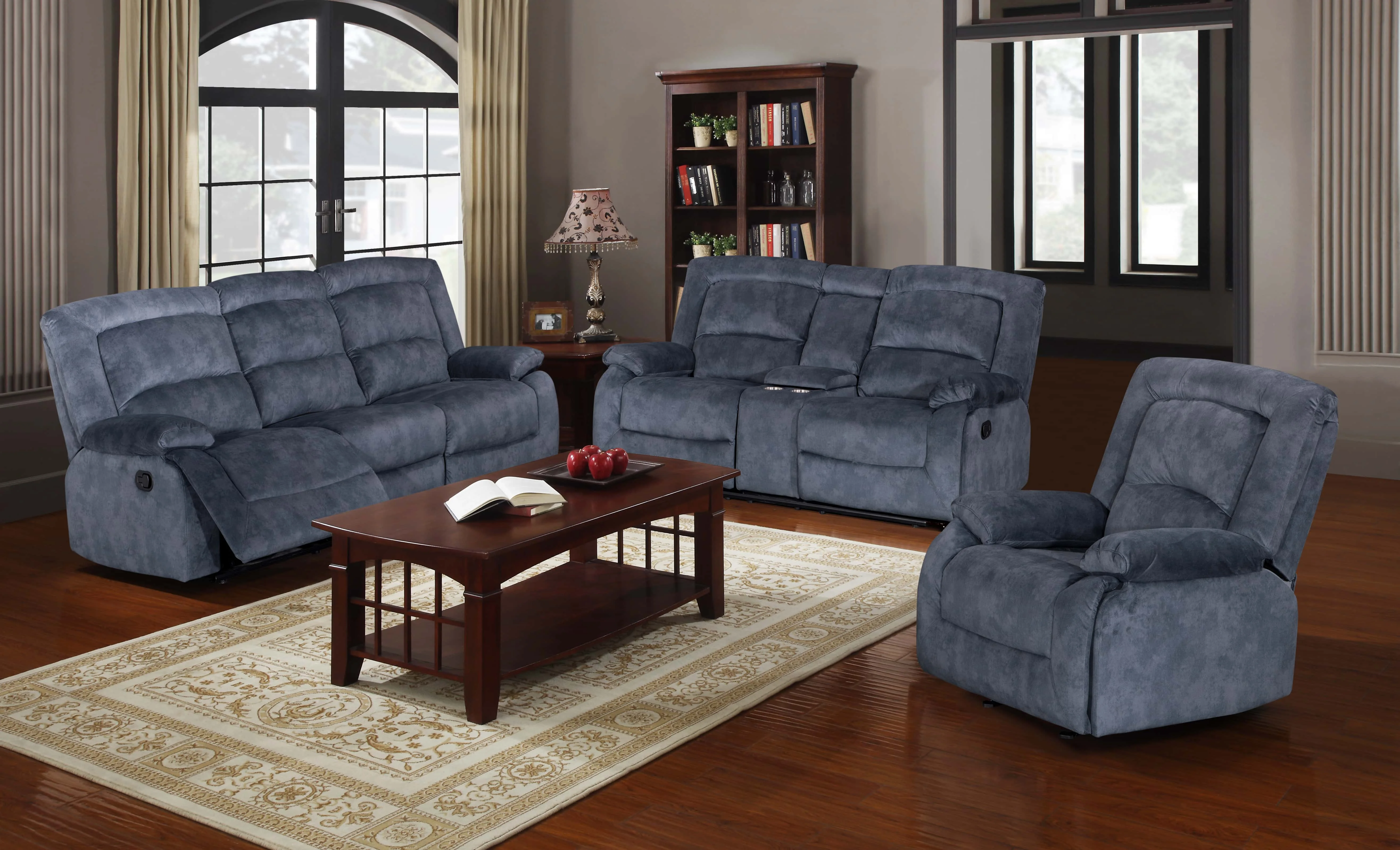 Low Price Fabric Recliner Sofa Manual Recliner Sofa Living Room Recliner for Wholesale