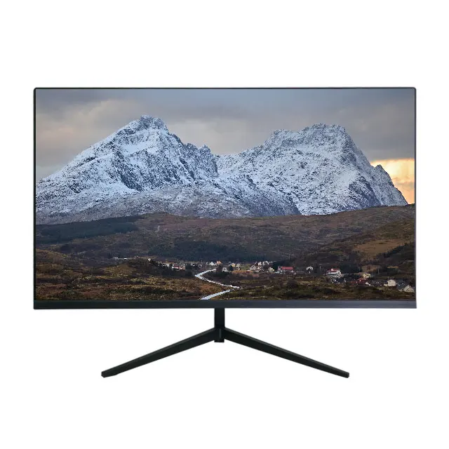 Hot sale 21.5 22 24 inch IPS screen led lcd computer office compute pc monitor 75hz FHD frameless lcd monitor Wholesale