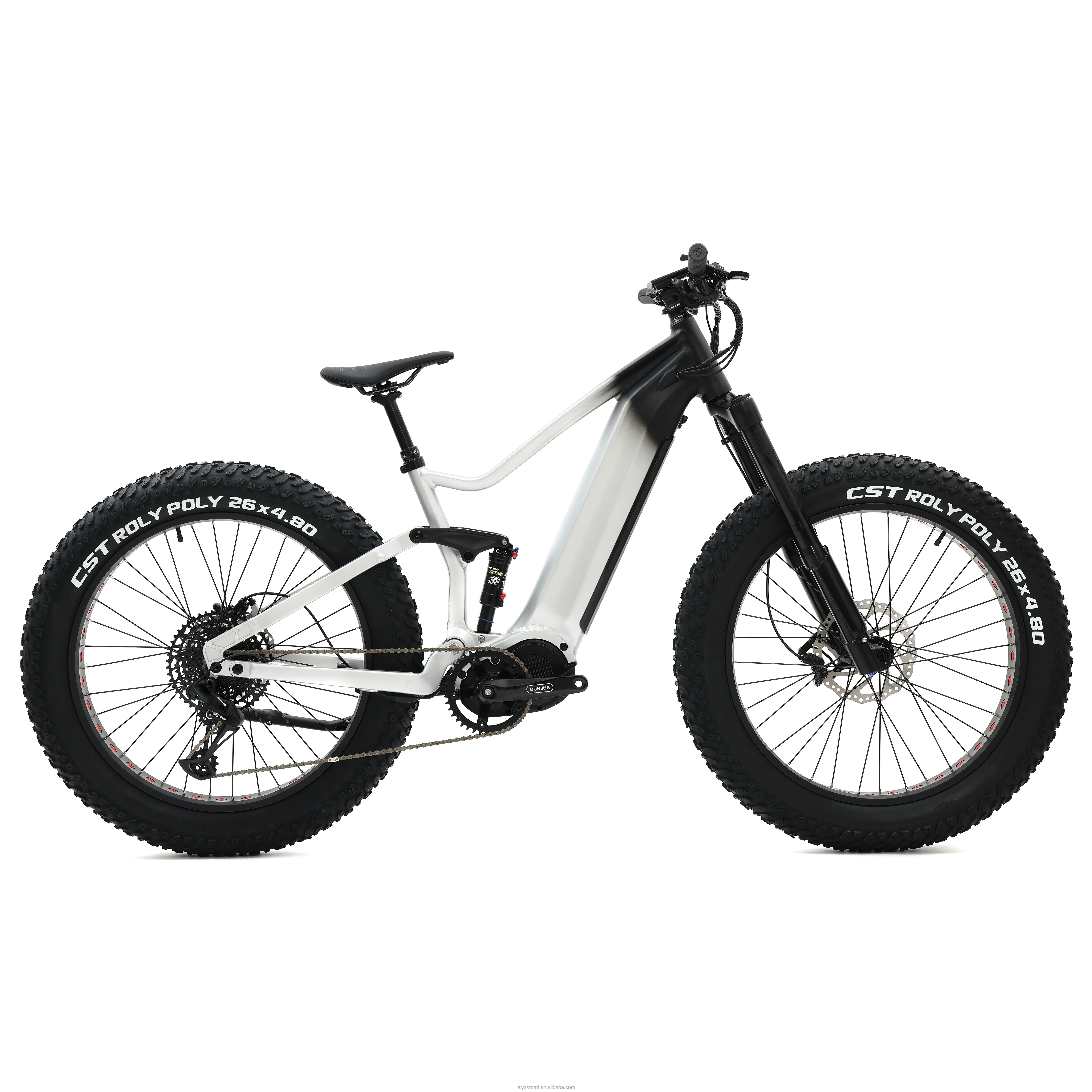 Оптовая Продажа с завода E MTB полная подвеска 26-дюймовая Толстая шина для взрослых горный велосипед M620 ультра 1000 Вт Средний мотор электрический