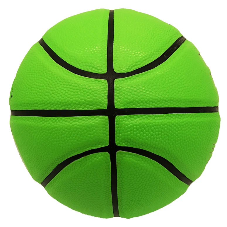 Customizable Logo Indoor Training Basketball Colorful Size 7 Rubber and Microfiber Printed Leather Sports Function