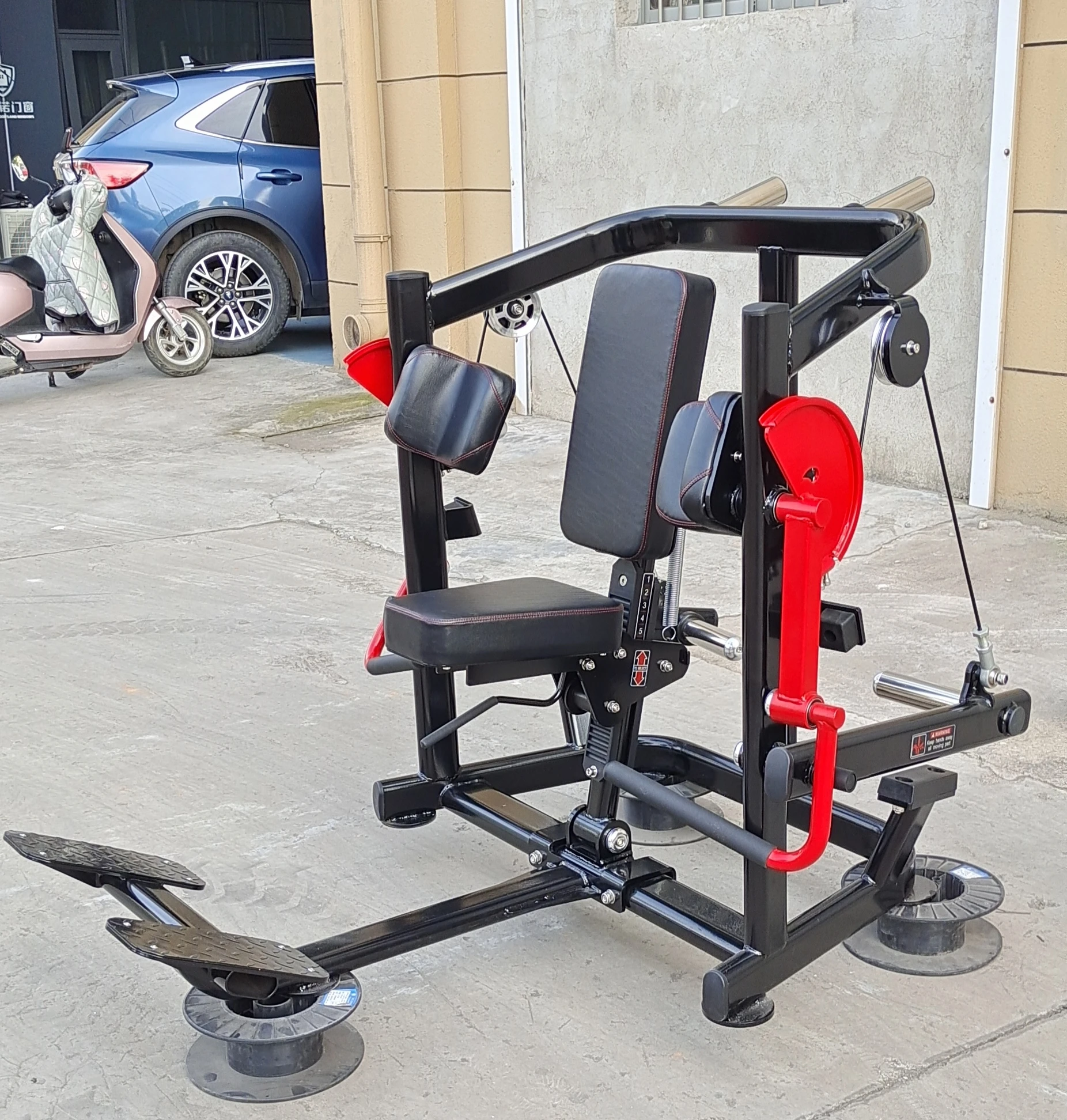 Gym fitness equipment strength machine Plate loaded Pec Dec Fly