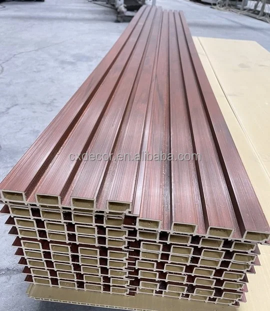 Weather Resistant Siding Cladding Panels Exterior Wall WPC Fluted Outside Wood Veneer Fence Outdoor Wall Panel Other Boards