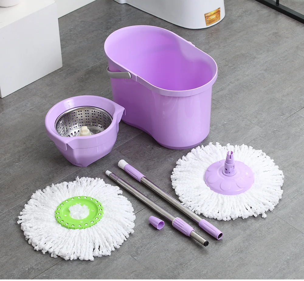 
Most popular household cleaning microfiber 360 degree spin magic mop 