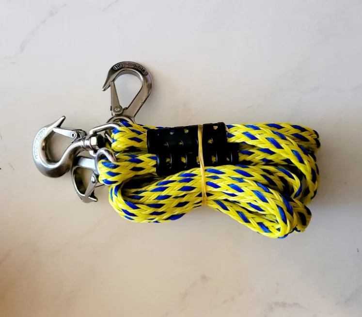 High Quality UV Resistant Comfortable Water Ski  Boat Tow  Kinetic Energy Rope