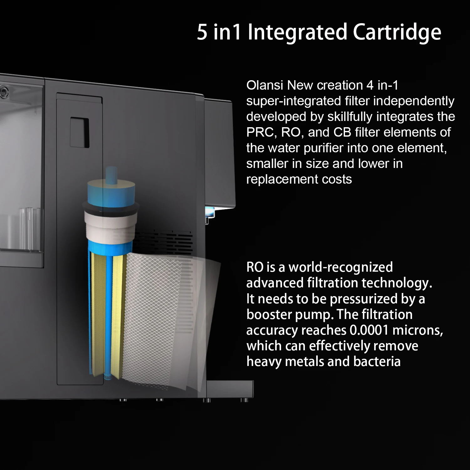 OLANSI NEW 2024 SODA Sparkling CO2 Cold Drink Kitchen Water Fountain Beverage Soda Maker Machine Stream Water Dispenser Factory