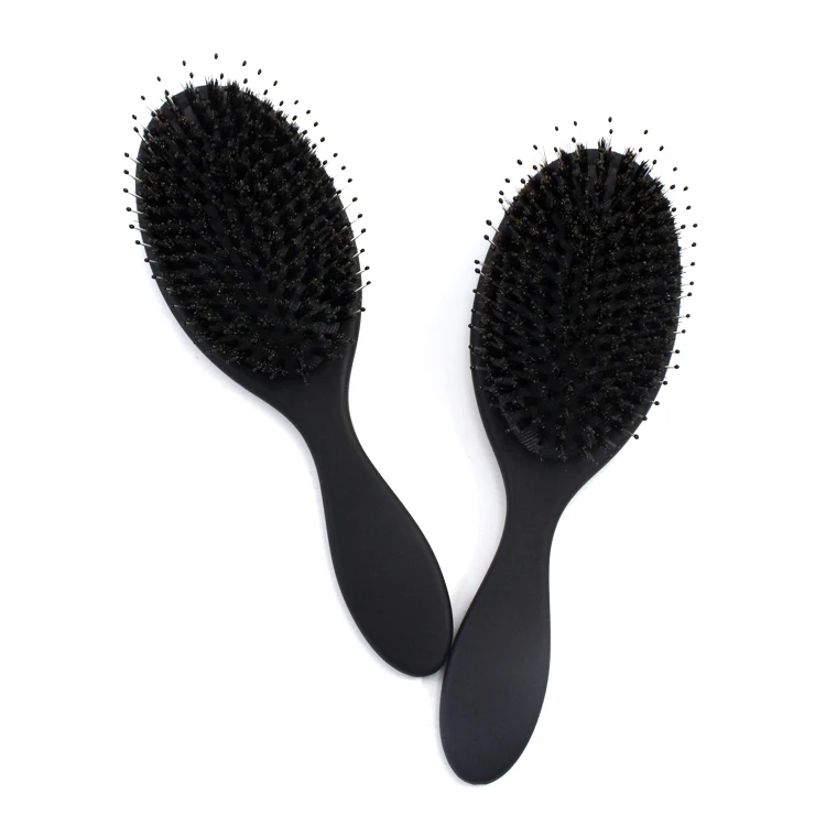 
Private Label Hair Brush Boar Bristles and Nylon Curly Hair Detangling Brush 