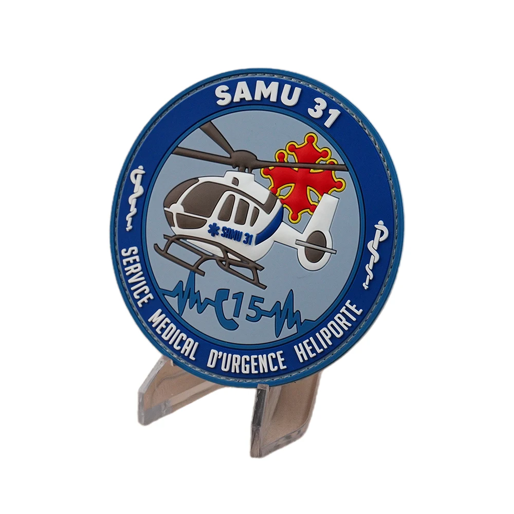Custom Logo Pvc Patch Wholesale Design Silicone Patches Rubber Pvc Patches Back For Clothing