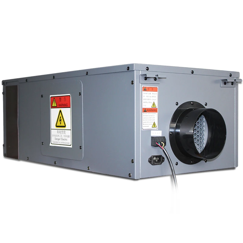 Compressor Type Commercial Ceiling Mounted Dehumidifier Refrigerative Dehumidifier Free Spare Parts 5-35 Degree 2 Years