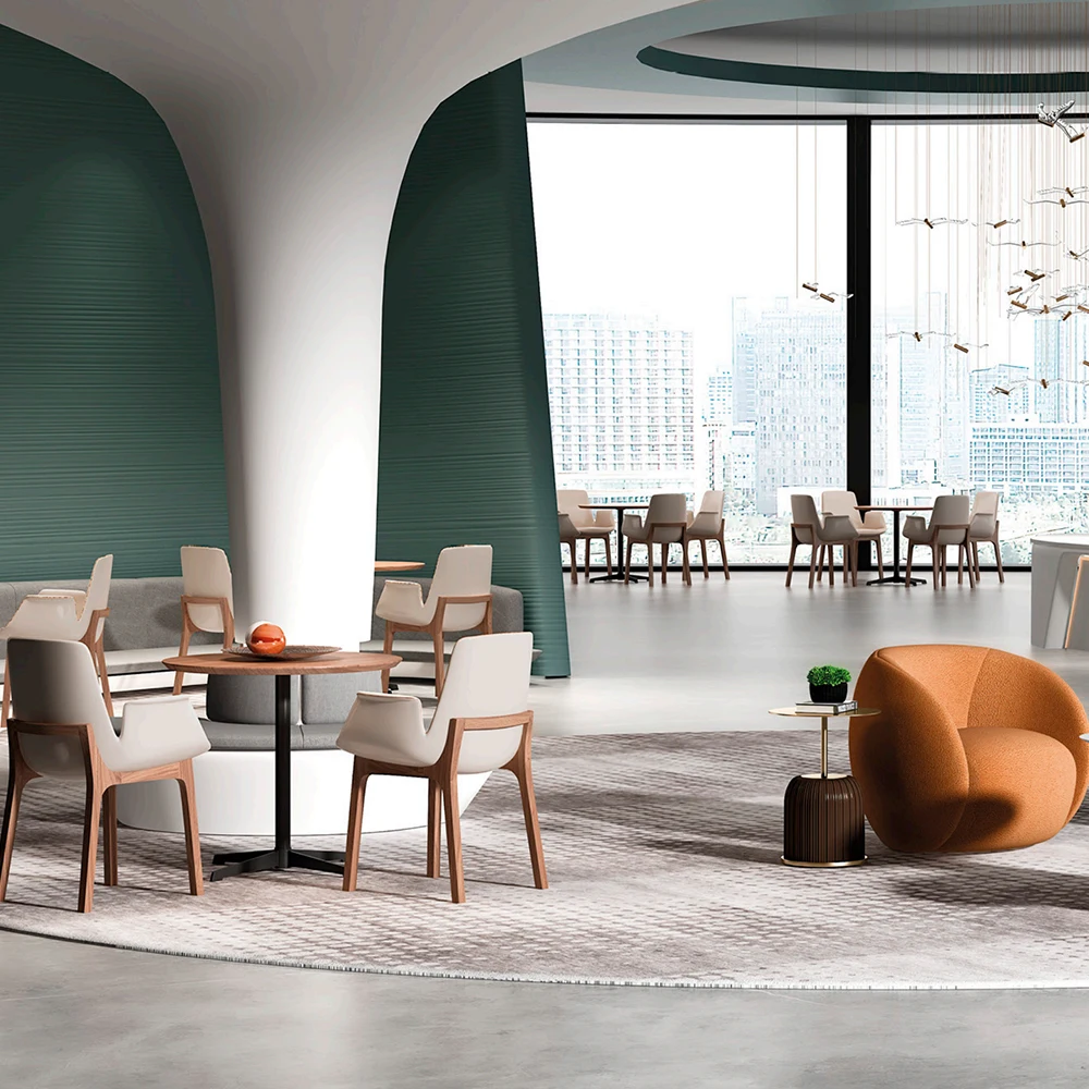 Original Design Comfort Oversized Armchair Moulded Foam Office Living Room Reception Armrest Modern Accent Arm Chairs