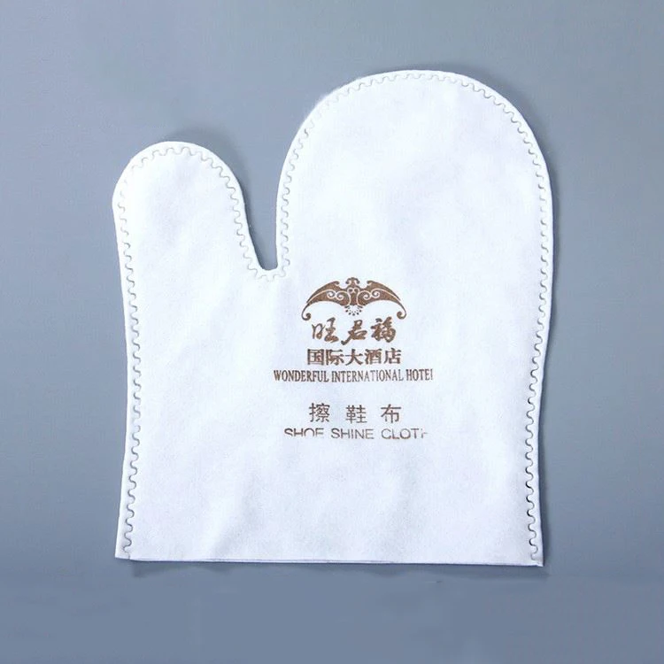 Disposable Customized Logo Hotel Shoe Mitt