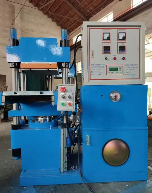 Automatic Silicone Rubber Vulcanizing Molding Compression Plate Heat Hydraulic Press Vulcanizing Machine