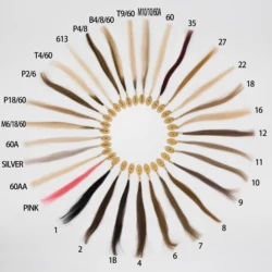 Top quality 12A grade Perfect Volume Double drawn Thickness Russian Flat Weft seamless hand tied skin pu weft Hair Extension