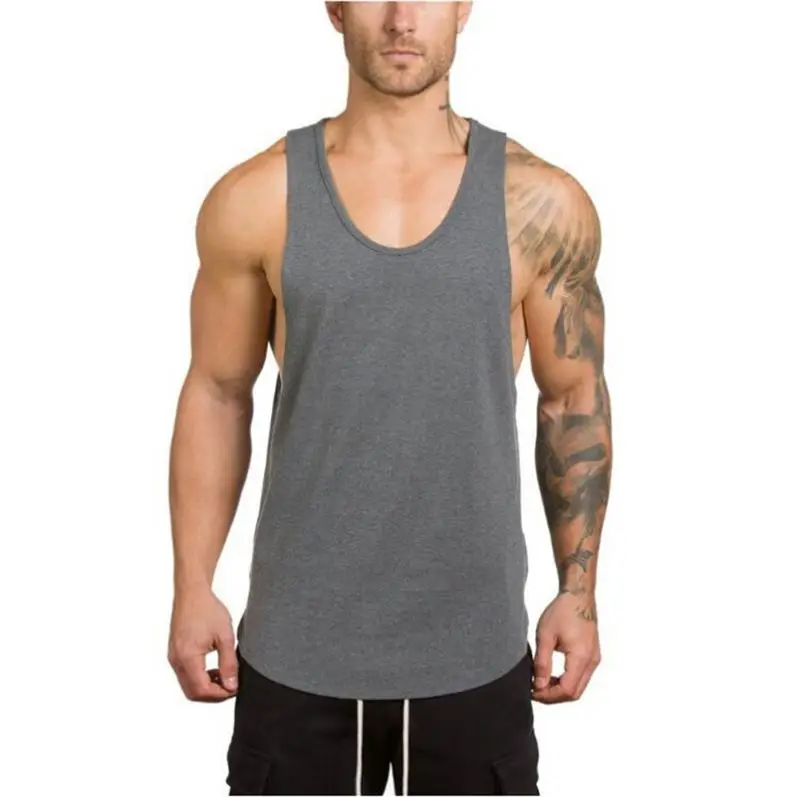  Slim Fit небольшое минимальное кол-во в заказе из хлопкополиэфирной ткани с разрезами по бокам жилет Облегающая рубашка топ на