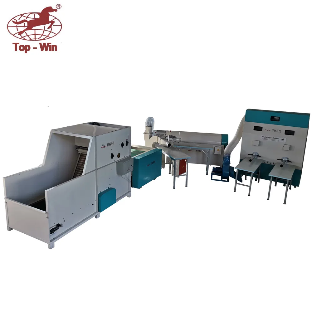 150 250 кг/ч волоконная линия по производству наполнителя подушки