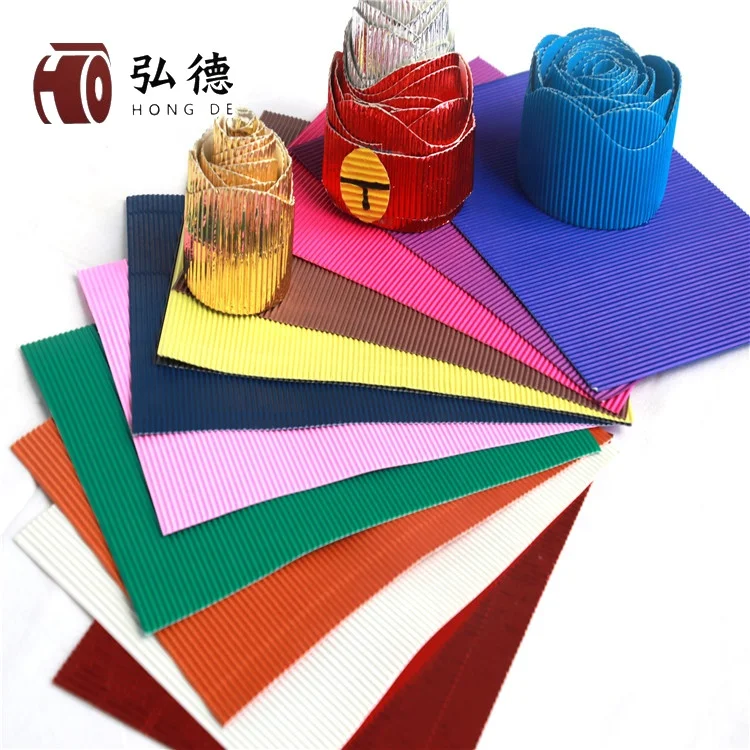 Hongde Glossy Silver/Matte Gold Resin-Coated Paper Rolls  PET Material for Christmas Gift Wrap and Print Decoration
